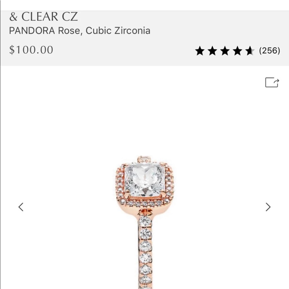 Pandora Timeless Elegance Ring 7.5